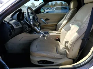2004 BMW Z4 2.5i with VIN 4USBT33554LS48963, listed as a Copart auction lot 53901645 with 126,435 mi miles and Salvage Title. Bid and sale history available at carsss.com. Image 7.