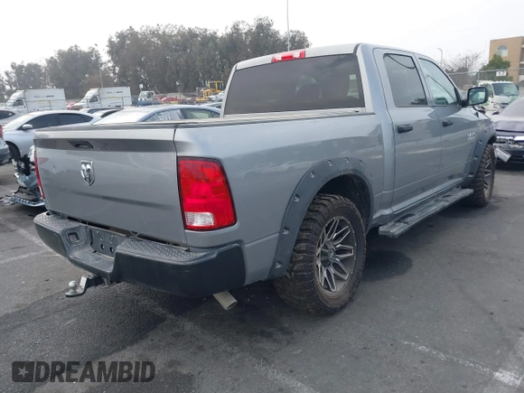2023 Ram 1500 Classic Tradesman with VIN 3C6RR6KG5PG550852, listed as a IAAI auction lot 41248074 with 10,918 mi miles. Bid and sale history available at carsss.com. Image 4.