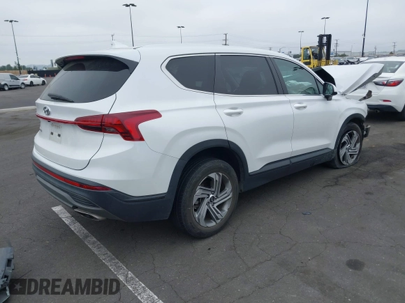 2022 Hyundai Santa Fe SE with VIN 5NMS14AJ8NH443864, listed as a IAAI auction lot 41892061 with 38,297 mi miles and . Bid and sale history available at DreamBid. Image 4.