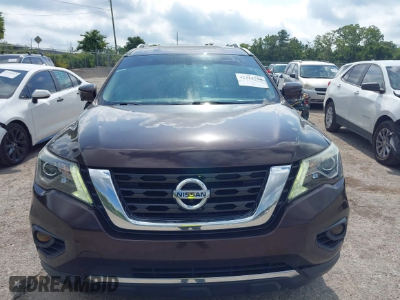 2019 Nissan Pathfinder SL z VIN 5N1DR2MN3KC581063, wystawiony jako IAAI lot #42311710 z przebiegiem 142 252 mil mil oraz . Historia ofert i sprzedaży dostępna na DreamBid. Obrazek 12.