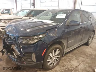 2022 Chevrolet Equinox LT with VIN 3GNAXUEV0NL243028, listed as a IAAI auction lot 41618851 with 21,401 mi miles. Bid and sale history available at carsss.com. Image 17.