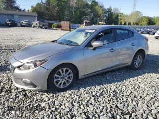 2016 Mazda 3 i Sport with VIN JM1BM1U77G1339126, listed as a Copart auction lot 53522675 with 49,421 mi miles and Salvage Title. Bid and sale history available at DreamBid. Image 1.
