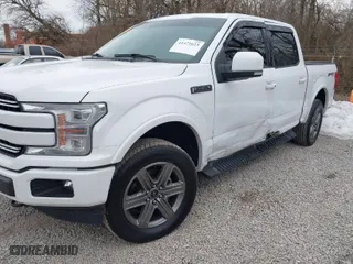 2020 Ford F-150 XL with VIN 1FTEW1E49LKF35505, listed as a IAAI auction lot 41471623 with 105,474 mi miles. Bid and sale history available at carsss.com. Image 6.