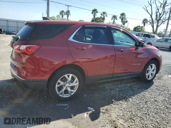 2018 Chevrolet Equinox LT with VIN 2GNAXTEX5J6236960, listed as a Copart auction lot 49912835 with 48,915 mi miles and Salvage Title. Bid and sale history available at carsss.com. Image 3.