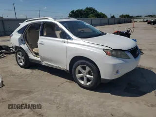 2010 Lexus RX 350 with VIN JTJZK1BA0A2400091, listed as a Copart auction lot 54062485 with 119,964 mi miles and Salvage Title. Bid and sale history available at carsss.com. Image 4.