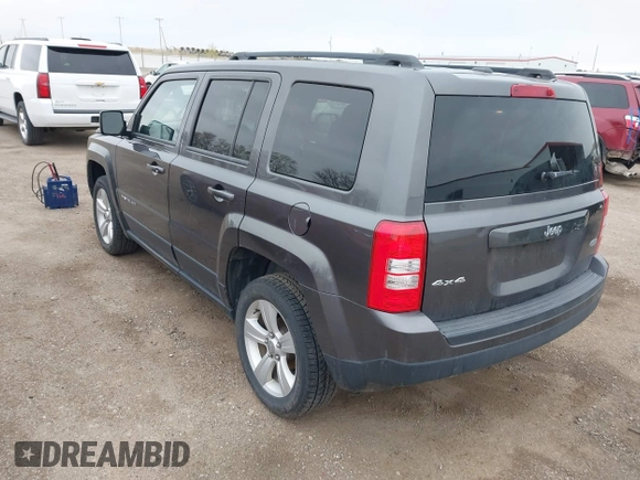2016 Jeep Patriot High Altitude Edition with VIN 1C4NJRFB4GD617114, listed as a IAAI auction lot 42036037 with 106,205 mi miles. Bid and sale history available at carsss.com. Image 3.