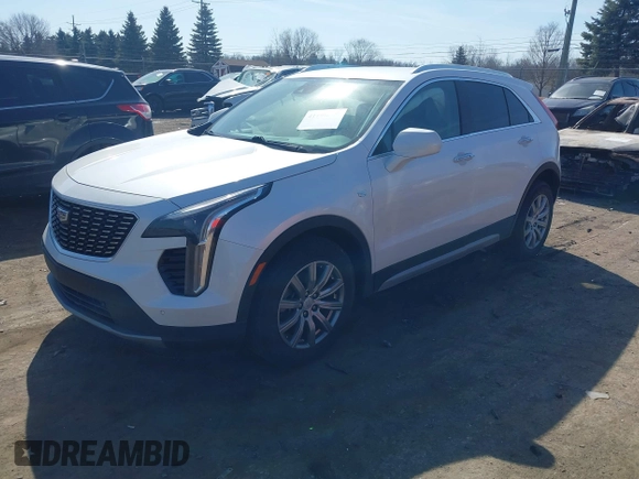 2020 Cadillac XT4 AWD Premium Luxury with VIN 1GYFZDR42LF074240, listed as a IAAI auction lot 41796898 with 85,325 mi miles. Bid and sale history available at carsss.com. Image 17.