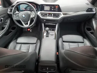 2021 BMW 3 Series 330i xDrive with VIN 3MW5R7J05M8B50200, listed as a Copart auction lot 46443405 with 35,663 mi miles and Salvage title. Bid and sale history available at DreamBid. Image 8.