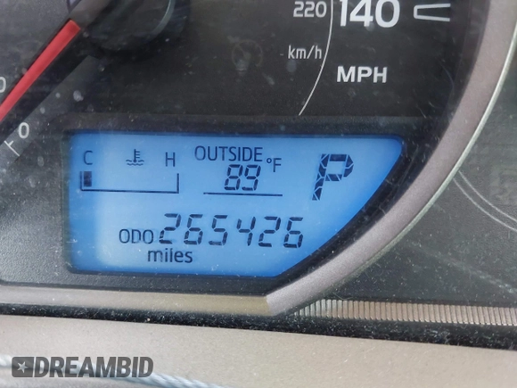 2014 Toyota RAV4 LE with VIN 2T3ZFREV1EW075503, listed as a IAAI auction lot 42591812 with 265,426 mi miles and . Bid and sale history available at DreamBid. Image 15.