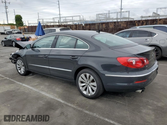 2012 Volkswagen CC Sport PZEV with VIN WVWMP7AN0CE541220, listed as a Copart auction lot 53468225 with 91,689 mi miles and Salvage Title. Bid and sale history available at carsss.com. Image 2.
