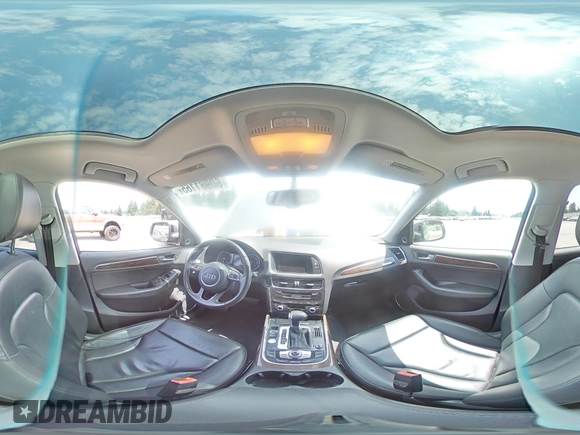 2015 Audi Q5 Premium Plus with VIN WA1CMAFP2FA032411, listed as a Copart auction lot 60981165 with 123,270 mi miles and Salvage title. Bid and sale history available at DreamBid. Image 15.
