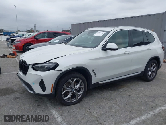 2024 BMW X3 sDrive30i with VIN 5UX43DP00R9W45986, listed as a IAAI auction lot 42202682 with 5,054 mi miles and . Bid and sale history available at DreamBid. Image 19.