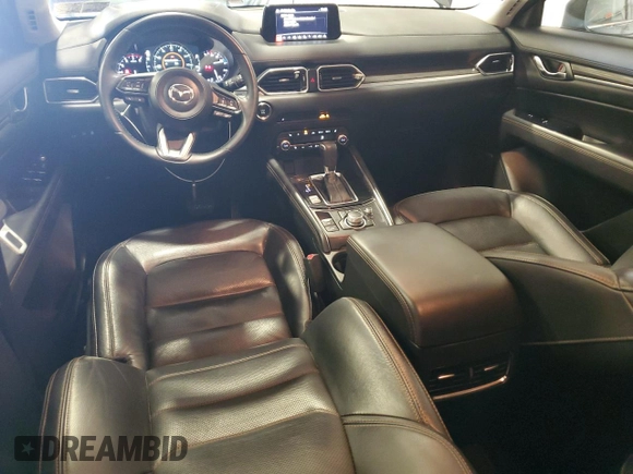 2020 Mazda CX-5 Grand Touring with VIN JM3KFBDM1L0860873, listed as a Copart auction lot 55463335 with 85,810 mi miles and Salvage Title. Bid and sale history available at DreamBid. Image 8.