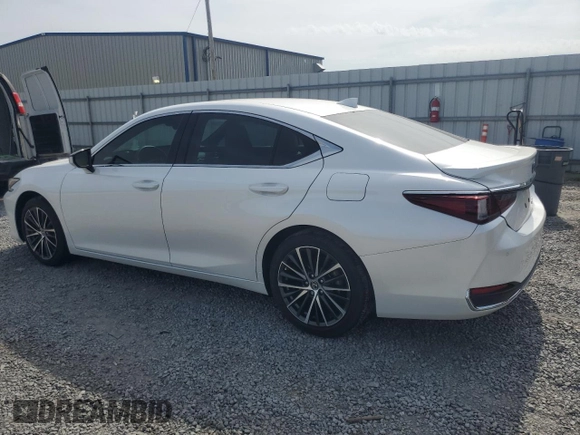 2024 Lexus ES 300h with VIN 58ADA1C10RU043577, listed as a Copart auction lot 55344905 with 9,829 mi miles and Salvage title. Bid and sale history available at DreamBid. Image 2.