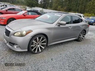 2011 Infiniti M37 with VIN JN1BY1AP3BM320804, listed as a Copart auction lot 80681404 with 131,870 mi miles and Clean Title. Bid and sale history available at carsss.com. Image 1.