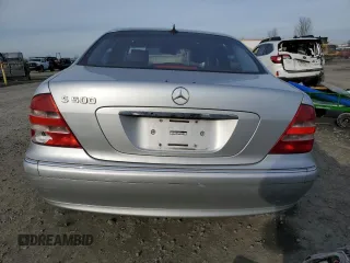 2001 Mercedes-Benz S-Class with VIN WDBNG75JX1A141485, listed as a Copart auction lot 42326195 with 198,468 mi miles and Salvage Title. Bid and sale history available at carsss.com. Image 6.