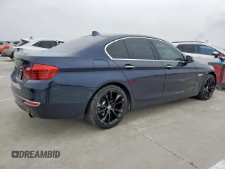 2016 BMW 5 Series 535i with VIN WBA5B1C54GG129662, listed as a Copart auction lot 46103635 with 165,552 mi miles and Clean Title. Bid and sale history available at carsss.com. Image 3.