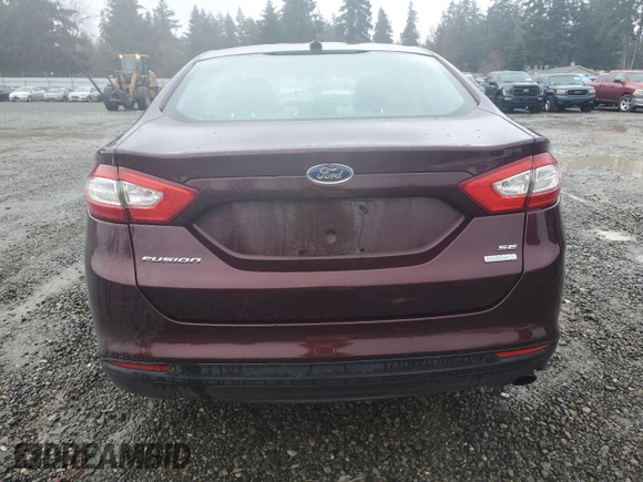 2013 Ford Fusion SE with VIN 3FA6P0HR7DR292850, listed as a Copart auction lot 46897575 with 99,805 mi miles and Salvage Title. Bid and sale history available at carsss.com. Image 6.