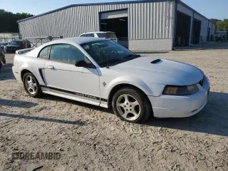 2002 Ford Mustang Standard with VIN 1FAFP40412F172592, listed as a Copart auction lot 65429945 with 224,231 mi miles and Clean title. Bid and sale history available at DreamBid. Image 4.