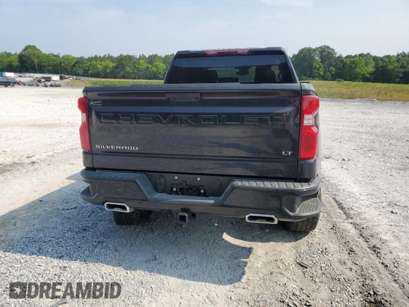2023 Chevrolet Silverado 1500 LT Trail Boss with VIN 3GCUDFE85PG151946, listed as a Copart auction lot 54732703 with 7,745 mi miles and . Bid and sale history available at DreamBid. Image 6.