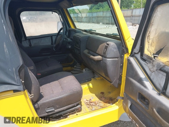 2002 Jeep Wrangler X with VIN 1J4FA39S02P727172, listed as a IAAI auction lot 42612634 with 108,788 mi miles and . Bid and sale history available at DreamBid. Image 5.