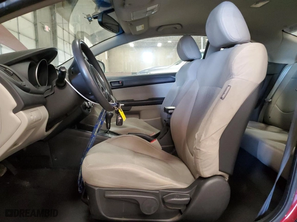 2010 Kia Forte Koup EX with VIN KNAFU6A28A5308133, listed as a Copart auction lot 43309005 with 120221 miles and Clean Title. Bid and sale history available at carsss.com. Image 7.