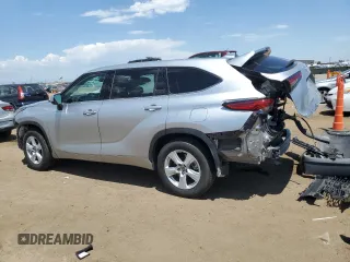 2021 Toyota Highlander L with VIN 5TDCZRAH8MS074491, listed as a Copart auction lot 60289405 with 54,589 mi miles and Salvage title. Bid and sale history available at DreamBid. Image 2.