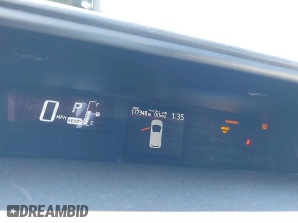 2015 Toyota Prius One with VIN JTDKDTB32F1094973, listed as a IAAI auction lot 41631324 with 177,948 mi miles and . Bid and sale history available at carsss.com. Image 7.