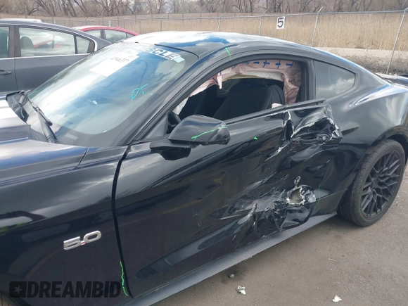 2016 Ford Mustang GT with VIN 1FA6P8CF8G5318052, listed as a IAAI auction lot 41946337 with 126,611 mi miles. Bid and sale history available at carsss.com. Image 6.
