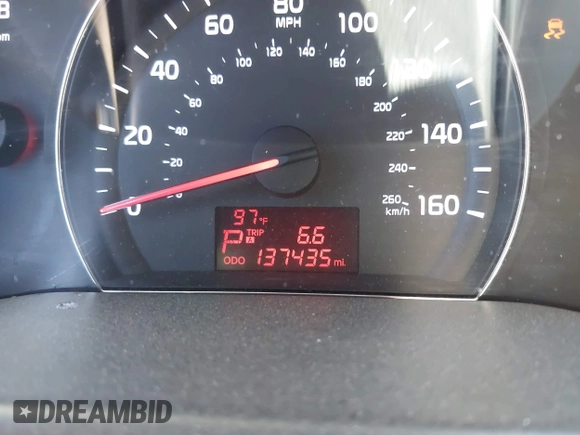 2014 Kia Sorento LX with VIN 5XYKT3A6XEG480411, listed as a IAAI auction lot 42008356 with 137,435 mi miles and . Bid and sale history available at DreamBid. Image 15.