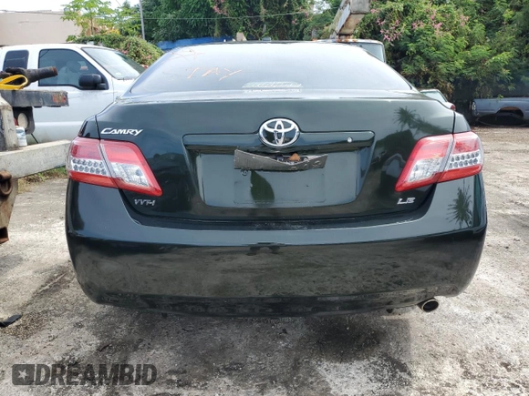 2011 Toyota Camry LE with VIN JTNBF3EK8B3012509, listed as a Copart auction lot 61042674 with Not Provided miles and Non Repairable. Bid and sale history available at DreamBid. Image 6.