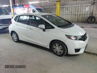 2015 Honda Fit LX with VIN 3HGGK5H55FM744447, listed as a Copart auction lot 62148025 with 261,079 mi miles and Clean title. Bid and sale history available at DreamBid. Image 4.
