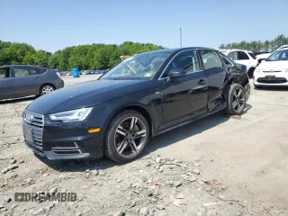 2018 Audi A4 Premium Plus z VIN WAUENAF40JN017003, wystawiony jako Copart lot #58909675 z przebiegiem 86 954 mil mil oraz Szkoda całkowita • Salvage title. Historia ofert i sprzedaży dostępna na DreamBid. Obrazek 1.