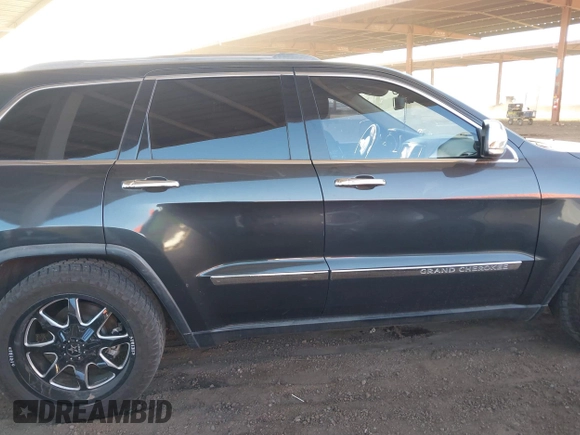 2011 Jeep Grand Cherokee Overland with VIN 1J4RR6GT1BC541506, listed as a IAAI auction lot 41850203 with 177,287 mi miles and . Bid and sale history available at DreamBid. Image 13.