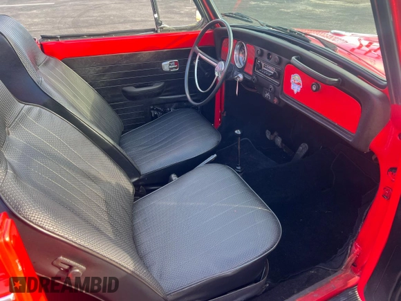 1969 Volkswagen Beetle with VIN 159347803, listed as a Copart auction lot 78107464 with 49,842 mi miles and Clean Title. Bid and sale history available at DreamBid. Image 5.