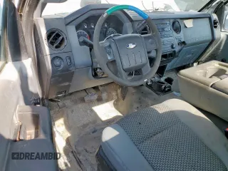2011 Ford F-250 XL with VIN 1FTBF2A64BEA64604, listed as a Copart auction lot 60738135 with 194,087 mi miles and Salvage title. Bid and sale history available at DreamBid. Image 8.