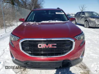 2018 GMC Terrain SLE with VIN 3GKALMEV3JL354854, listed as a Copart auction lot 45855925 with 57,327 mi miles and Clean Title. Bid and sale history available at carsss.com. Image 5.