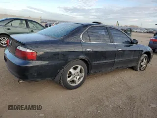 2003 Acura TL with VIN 19UUA56643A086128, listed as a Copart auction lot 50195005 with 172,376 mi miles and Salvage Title. Bid and sale history available at carsss.com. Image 3.