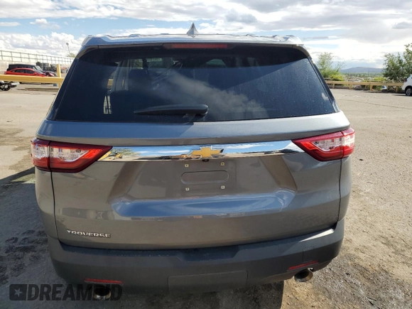 2021 Chevrolet Traverse LS with VIN 1GNERFKW9MJ200804, listed as a Copart auction lot 54784495 with 108,839 mi miles and Salvage title. Bid and sale history available at DreamBid. Image 6.