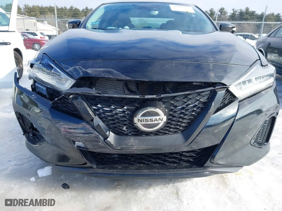2020 Nissan Maxima SL with VIN 1N4AA6DV3LC375884, listed as a IAAI auction lot 41608588 with 60,531 mi miles. Bid and sale history available at carsss.com. Image 6.