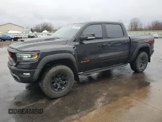 2021 Ram 1500 TRX with VIN 1C6SRFU99MN758770, listed as a Copart auction lot 52928765 with 59,155 mi miles and Salvage Title. Bid and sale history available at carsss.com. Image 1.