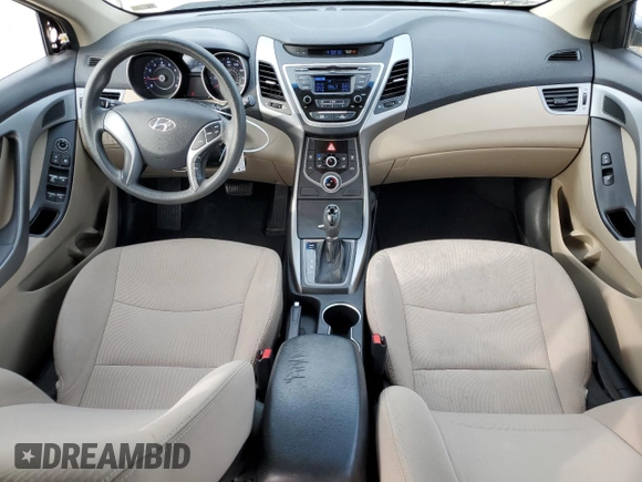 2016 Hyundai Elantra SE with VIN 5NPDH4AE7GH672100, listed as a Copart auction lot 50680505 with 107,445 mi miles and Salvage Title. Bid and sale history available at carsss.com. Image 8.