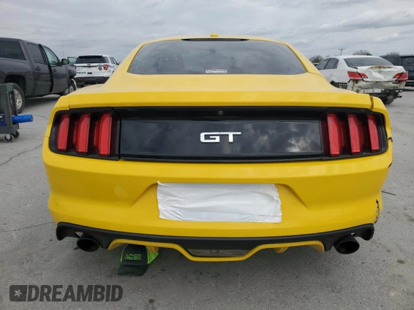 2015 Ford Mustang GT with VIN 1FA6P8CF5F5302681, listed as a Copart auction lot 49631205 with 69,388 mi miles and Salvage Title. Bid and sale history available at carsss.com. Image 6.