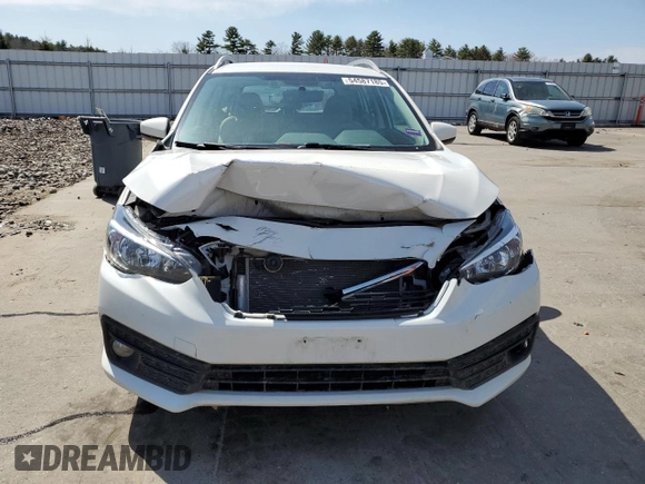 2020 Subaru Impreza Premium with VIN 4S3GTAV67L3722058, listed as a Copart auction lot 54587185 with 85,150 mi miles and Salvage title. Bid and sale history available at DreamBid. Image 5.