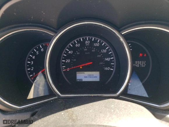 2013 Nissan Murano SV with VIN JN8AZ1MU8DW201696, listed as a Copart auction lot 77240074 with 99,832 mi miles and Salvage Title. Bid and sale history available at carsss.com. Image 9.