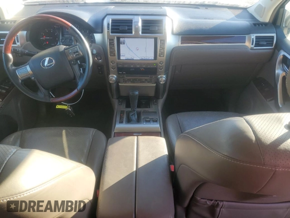 2011 Lexus GX 460 with VIN JTJBM7FX9B5031325, listed as a Copart auction lot 50073985 with 202,377 mi miles and Salvage Title. Bid and sale history available at DreamBid. Image 8.