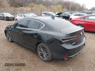 2022 Acura ILX Premium with VIN 19UDE2F83NA007359, listed as a IAAI auction lot 42012805 with 24,564 mi miles and . Bid and sale history available at DreamBid. Image 3.