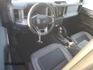 2024 Ford Bronco Outer Banks with VIN 1FMEE8BP3RLA33498, listed as a Copart auction lot 76274724 with 2,972 mi miles and Salvage Title. Bid and sale history available at DreamBid. Image 8.
