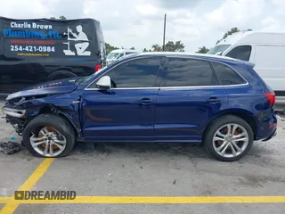 2014 Audi SQ5 Premium Plus with VIN WA1CGAFP9EA084897, listed as a IAAI auction lot 42428885 with 134,436 mi miles and . Bid and sale history available at DreamBid. Image 15.