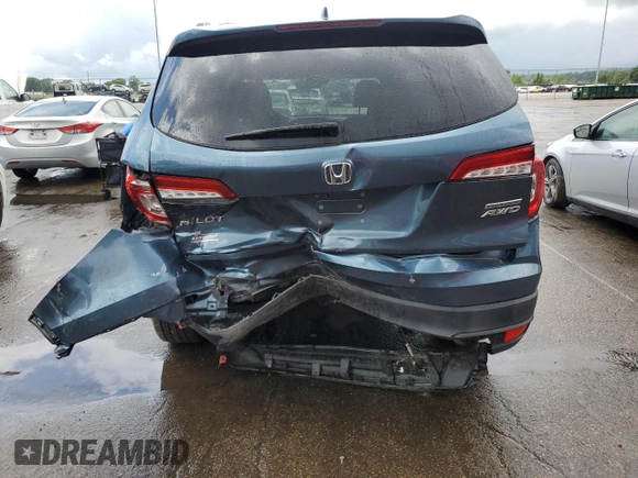 2021 Honda Pilot Special Edition with VIN 5FNYF6H23MB006912, listed as a Copart auction lot 65353295 with 79,254 mi miles and Salvage title. Bid and sale history available at DreamBid. Image 6.